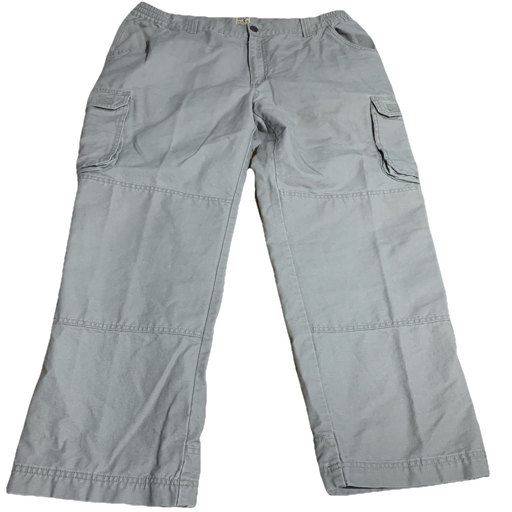 Red Head Brand Co Mens Tan Cargo Pants Workwear Canvas 42X30